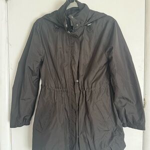 Women's Black Hooded Jacket